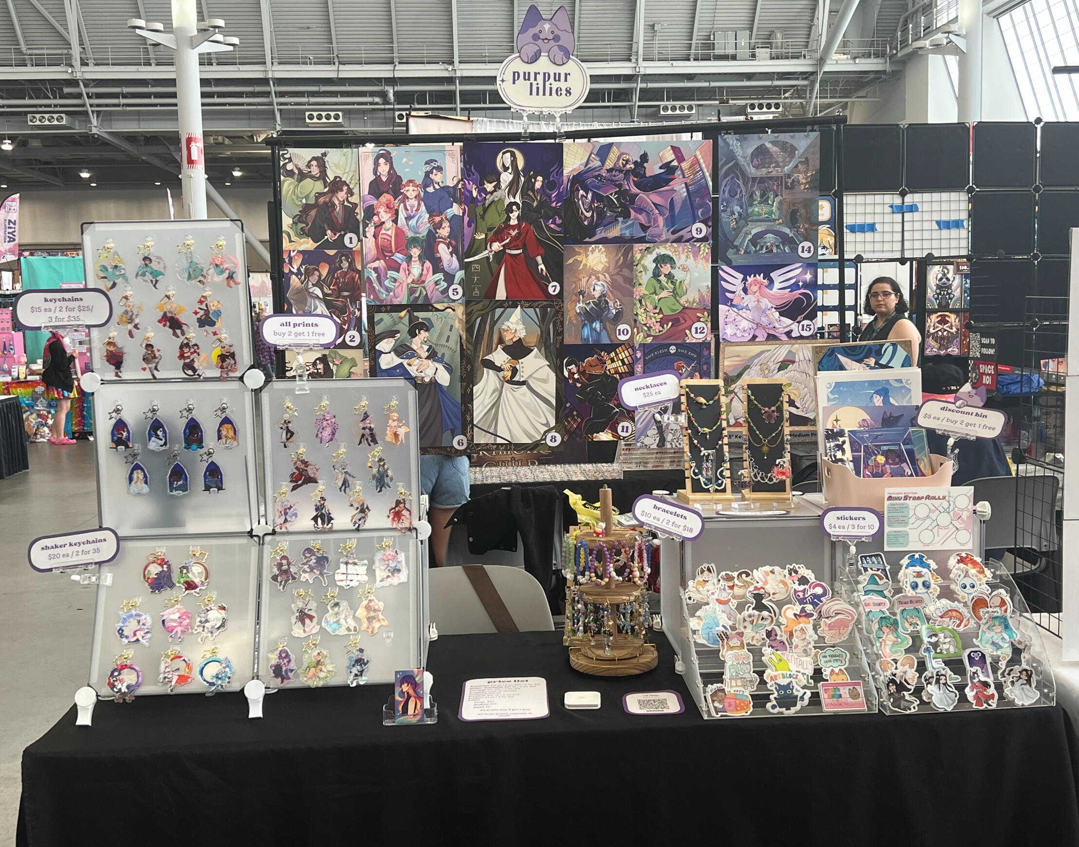FanExpo Boston 2025 - 6ft Table
