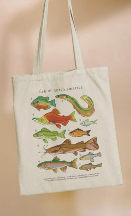 fish tote fish tote