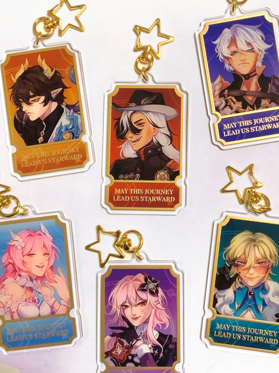 Honkai: Star Rail - Acrylic Charms