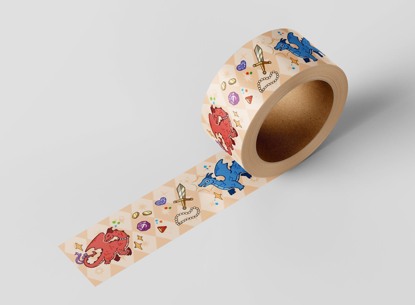 dragon washi tape