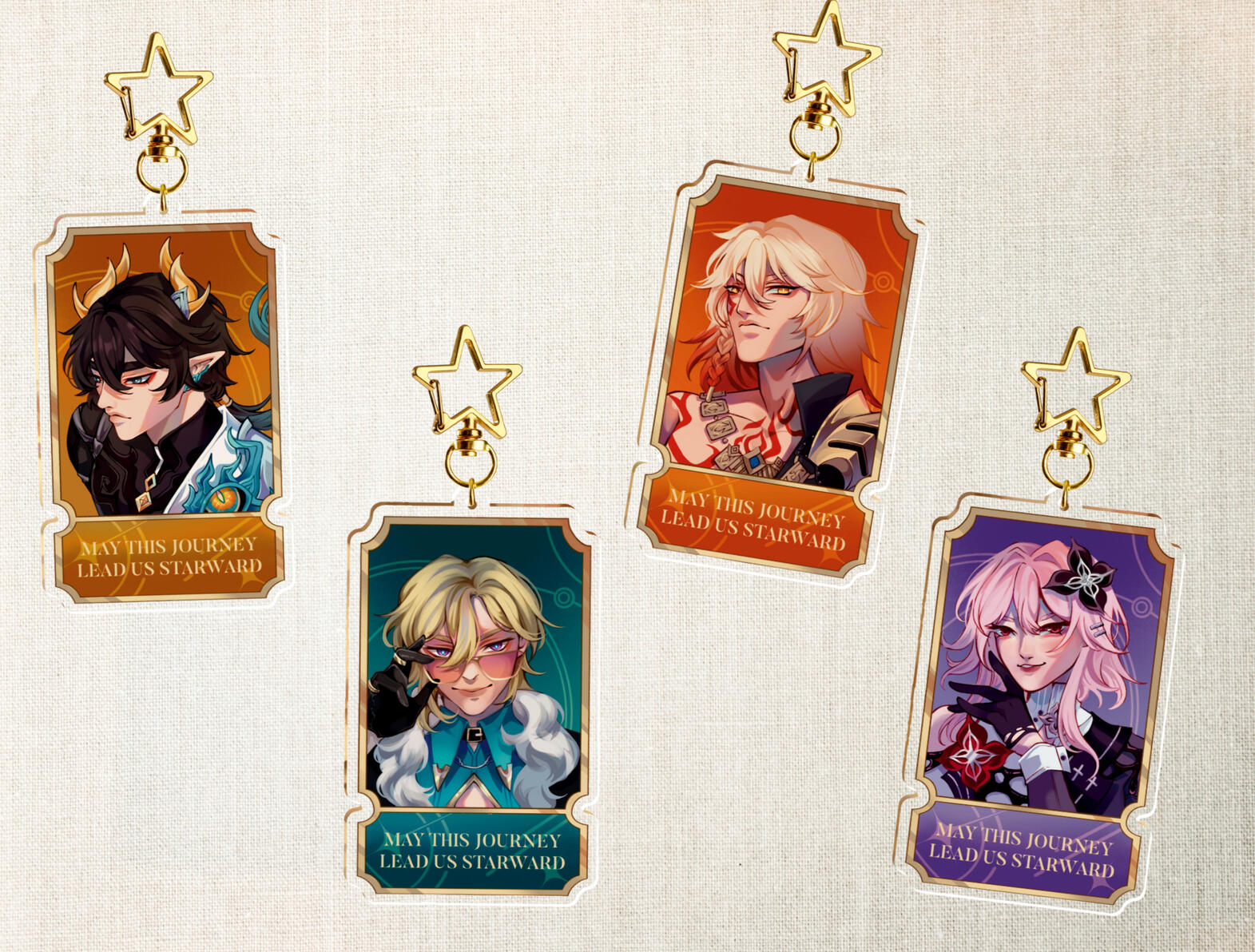 Honkai: Star Rail - Acrylic Charms