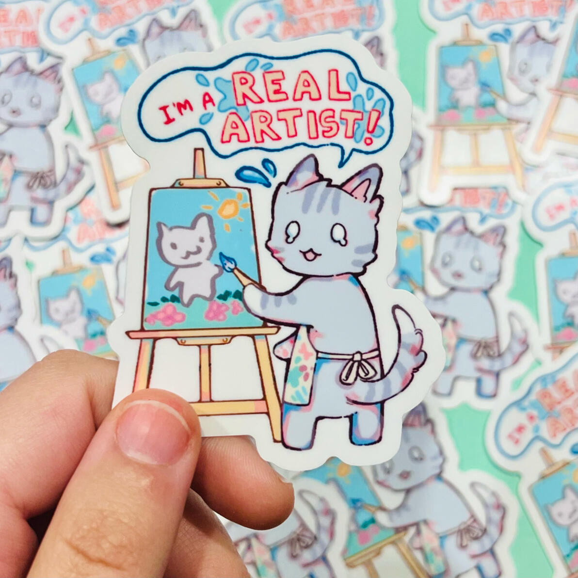 I&#39;m a Real Artist - Sticker